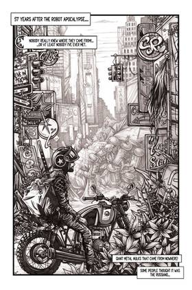 Read After the Robot Apocalypse  1 Page 5 in English