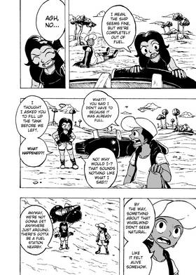 Read AURA BLUE  1 Page 8 in English