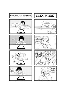 Read Normal Dude Yonkoma  1 Page 3 in English