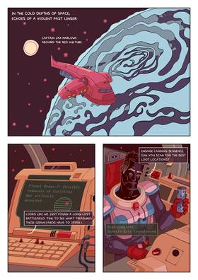 Read Space Raker  1 Page 2 in English