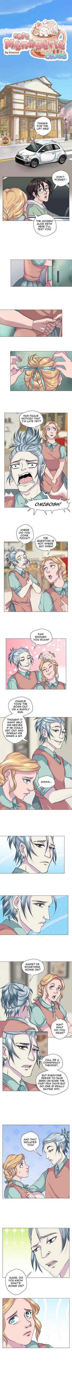 Read Café Menagerie Blues  29 Page 1 in English