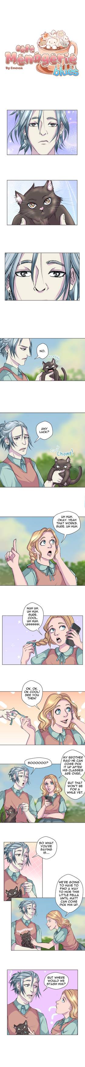 Read Café Menagerie Blues  32 Page 1 in English