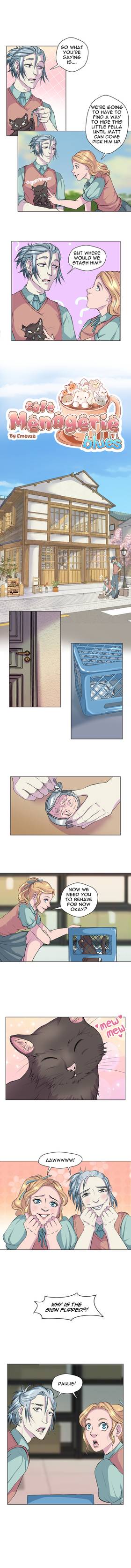 Read Café Menagerie Blues  33 Page 1 in English