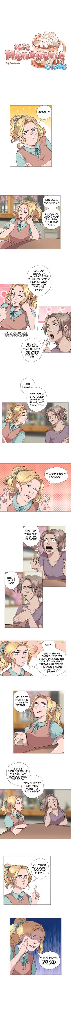 Read Café Menagerie Blues  2 Page 1 in English