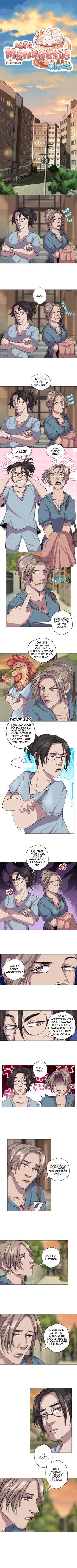 Read Café Menagerie Blues  17 Page 1 in English