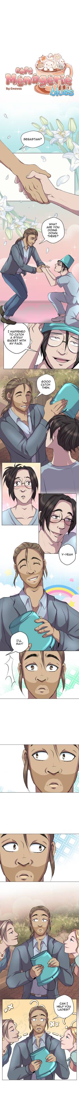 Read Café Menagerie Blues  21 Page 1 in English