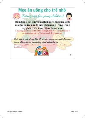 Read Thế giới rau củ quả của em   2 Page 4 in Vietnamese