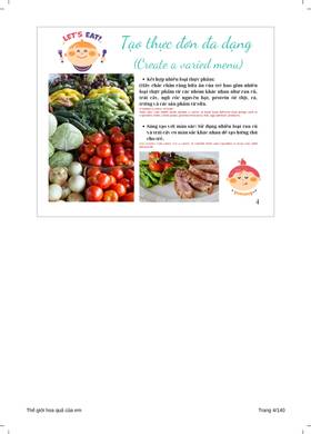 Read Thế giới rau củ quả của em   2 Page 3 in Vietnamese