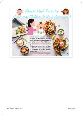 Read Thế giới rau củ quả của em   2 Page 6 in Vietnamese