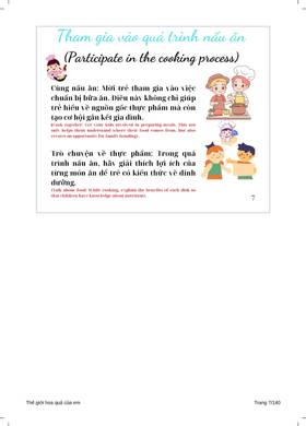 Read Thế giới rau củ quả của em   2 Page 7 in Vietnamese