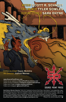 Read Hank Steiner: Monster Detective  2 Page 2 in English