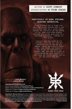 Read Hank Steiner: Monster Detective  3 Page 2 in English