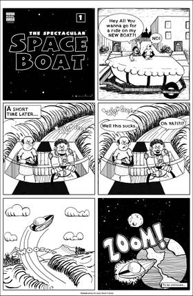 Read The Spectacular Space Boat  1 Page 1 in English
