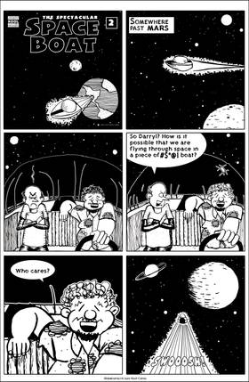 Read The Spectacular Space Boat  1 Page 2 in English