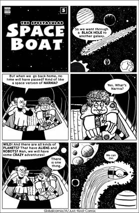 Read The Spectacular Space Boat  1 Page 5 in English