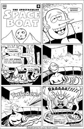 Read The Spectacular Space Boat  1 Page 8 in English