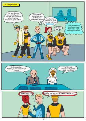 Read X-Men: Training 101  1 Page 8 in English