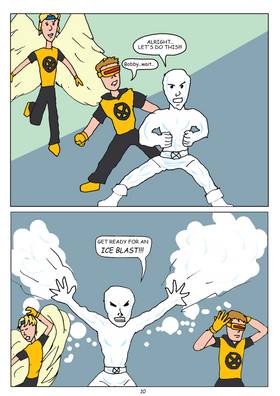 Read X-Men: Training 101  1 Page 10 in English