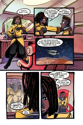 Read Cosmic Cadets  1 Page 8 in English