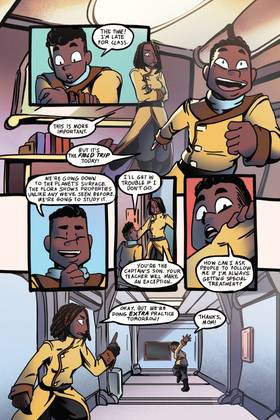 Read Cosmic Cadets  1 Page 9 in English