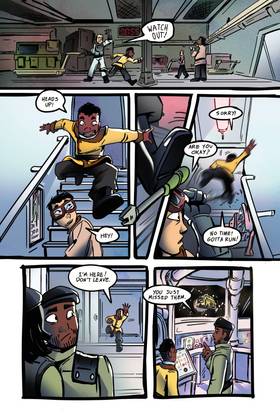 Read Cosmic Cadets  1 Page 10 in English