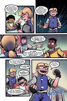 Read Cosmic Cadets  2 Page 9 in English