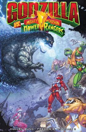 Read Godzilla vs. Mighty Morphin Power Rangers  1 Page 1 in English