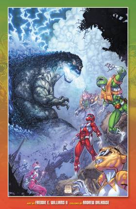Read Godzilla vs. Mighty Morphin Power Rangers  1 Page 6 in English