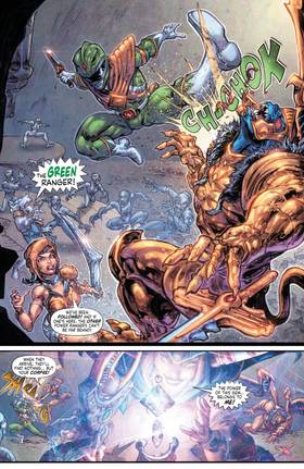 Read Godzilla vs. Mighty Morphin Power Rangers  1 Page 8 in English