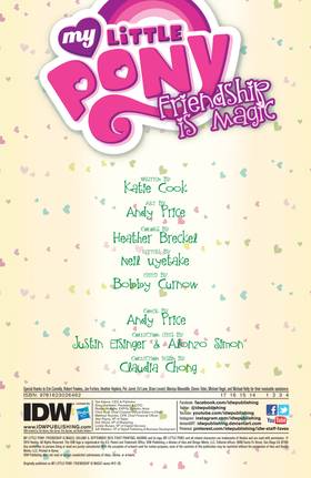 Read My Little Pony: Friendship is Magic  5 Page 3 in English