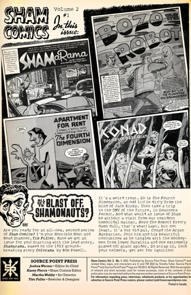 Read Sham Comics  7 Page 2 in English