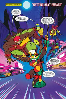 Read Rise of the Teenage Mutant Ninja Turtles  1 Page 7 in English