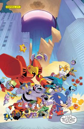 Read Sonic the Hedgehog: The IDW Collection  6 Page 9 in English