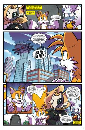 Read Sonic the Hedgehog: The IDW Collection  3 Page 9 in English