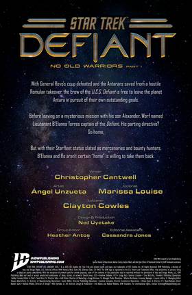 Read Star Trek: Defiant  22 Page 2 in English
