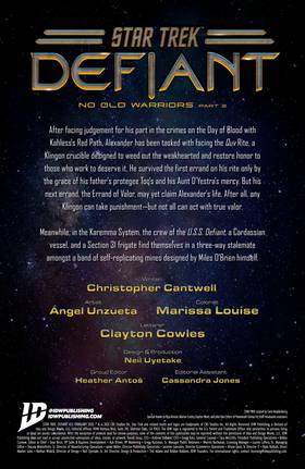 Read Star Trek: Defiant  23 Page 2 in English