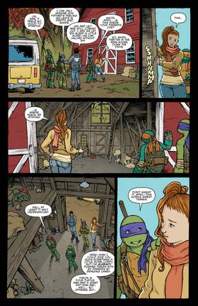 Read Teenage Mutant Ninja Turtles (2011-2024)  8 Page 9 in English
