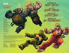 Read Teenage Mutant Ninja Turtles Vs. Street Fighter  1 Page 3 in English