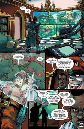 Read Teenage Mutant Ninja Turtles Vs. Street Fighter  1 Page 8 in English