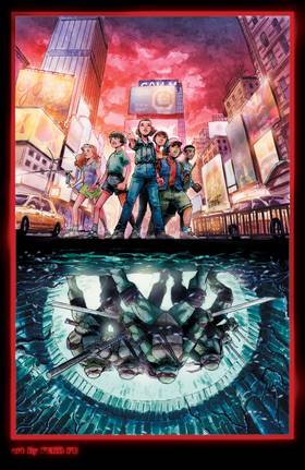 Read Teenage Mutant Ninja Turtles x Stranger Things  1 Page 5 in English