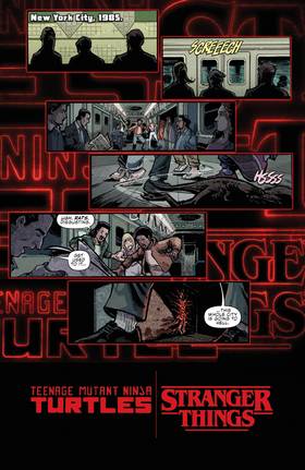 Read Teenage Mutant Ninja Turtles x Stranger Things  1 Page 6 in English