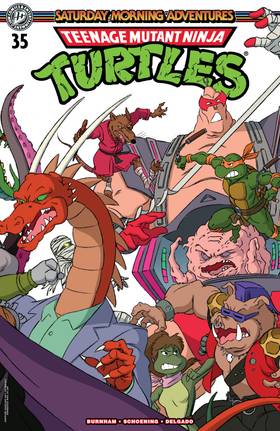 Read Teenage Mutant Ninja Turtles: Saturday Morning Adventures  35 Page 1 in English