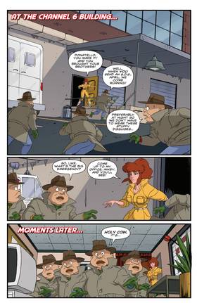 Read Teenage Mutant Ninja Turtles: Saturday Morning Adventures  27 Page 3 in English