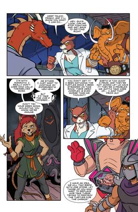 Read Teenage Mutant Ninja Turtles: Saturday Morning Adventures  8 Page 10 in English