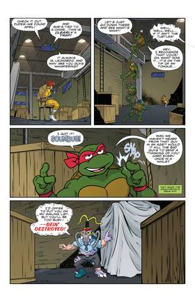 Read Teenage Mutant Ninja Turtles: Saturday Morning Adventures  28 Page 4 in English