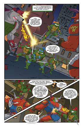 Read Teenage Mutant Ninja Turtles: Saturday Morning Adventures  29 Page 8 in English