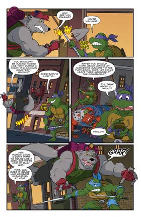 Read Teenage Mutant Ninja Turtles: Saturday Morning Adventures  29 Page 9 in English