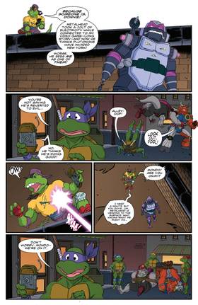 Read Teenage Mutant Ninja Turtles: Saturday Morning Adventures  29 Page 10 in English
