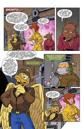 Read Teenage Mutant Ninja Turtles: Saturday Morning Adventures  30 Page 10 in English