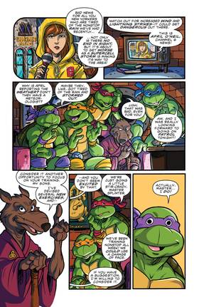 Read Teenage Mutant Ninja Turtles: Saturday Morning Adventures  1 Page 7 in English